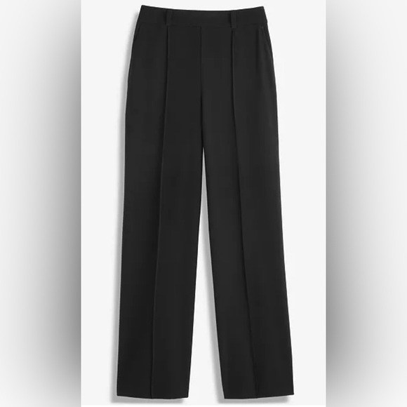 INC High-Rise Wide-Leg Pants Black XL NWT IN PACKAGE - Picture 4 of 10